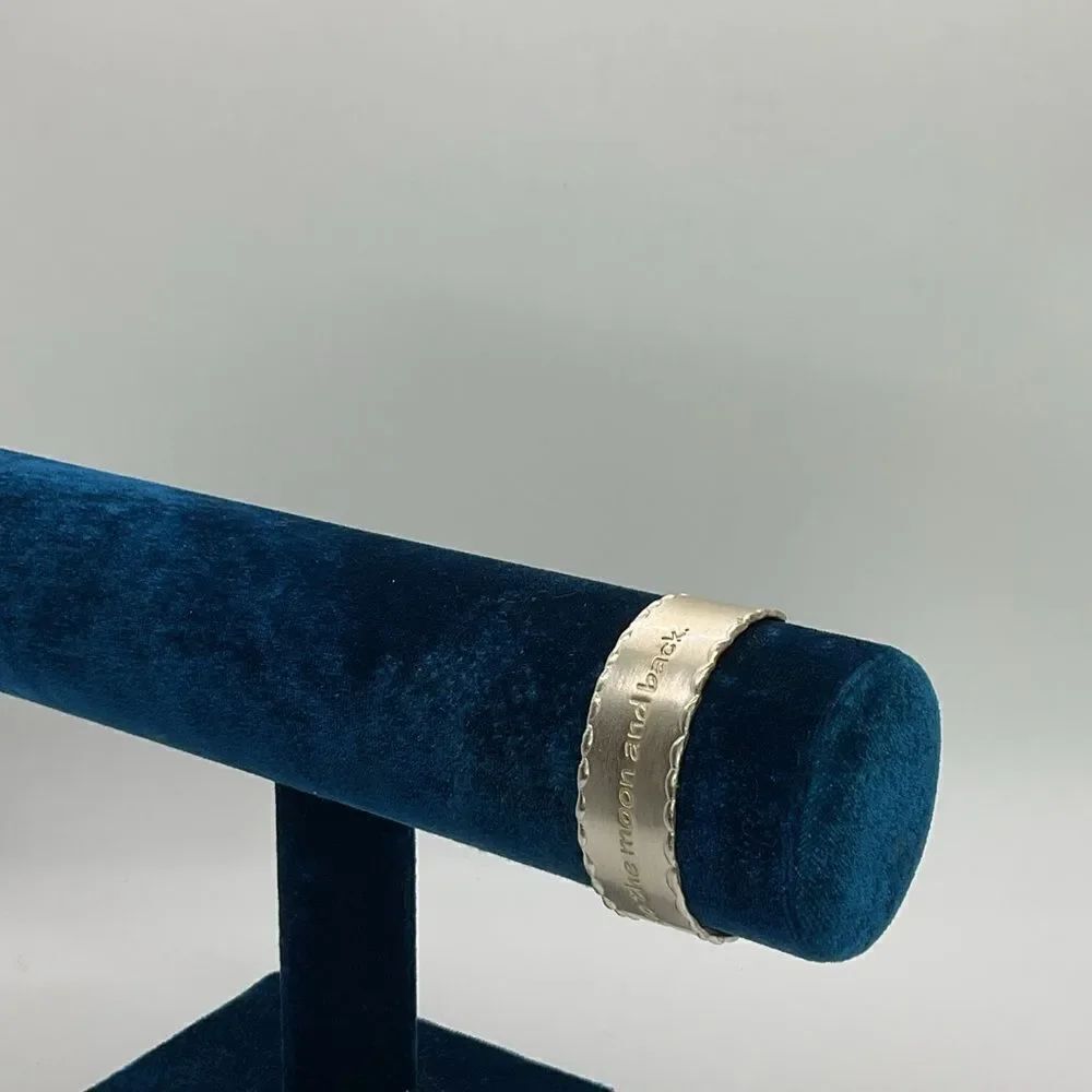 Rustic Cuff Engraved Cuff Bracelet - Picture 5 of 6